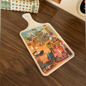 BROOKPARK Vintage Melmac Cut & Serve Cutting Board / Serving Tray